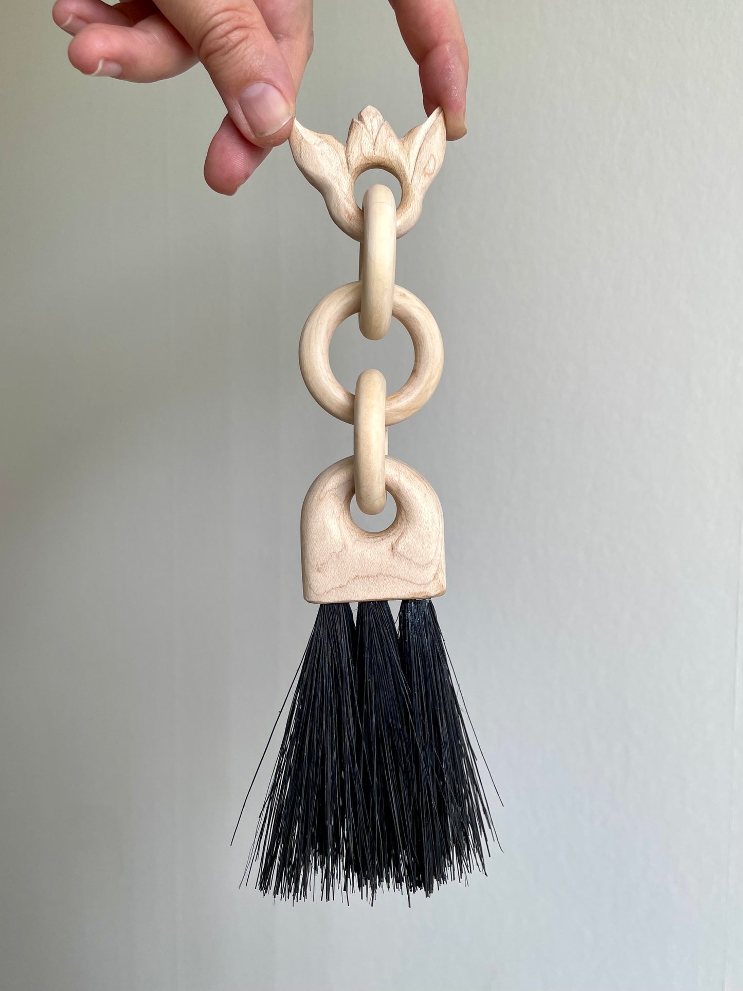 Maple Brush with Chain Handle
