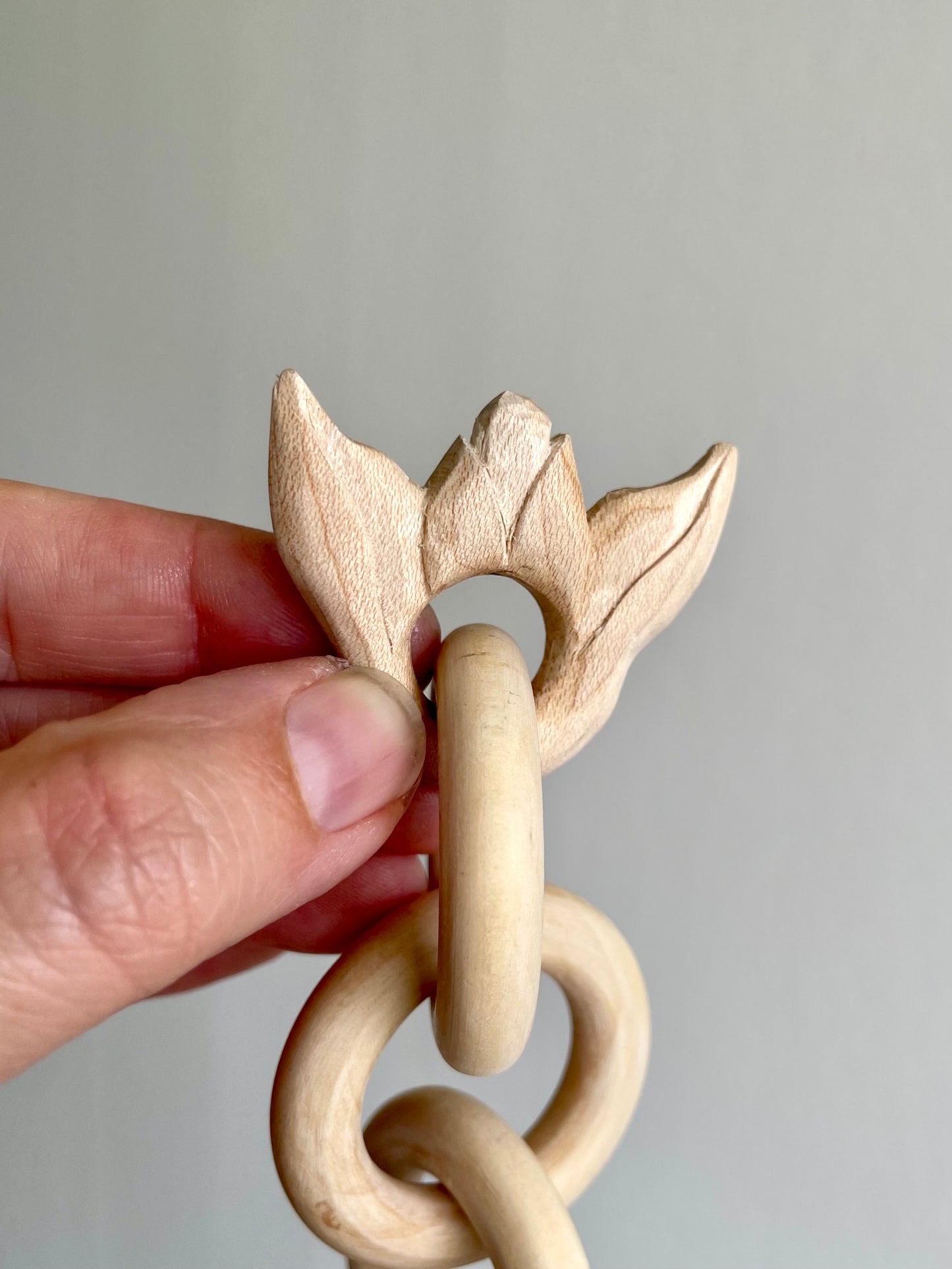 Maple Brush with Chain Handle