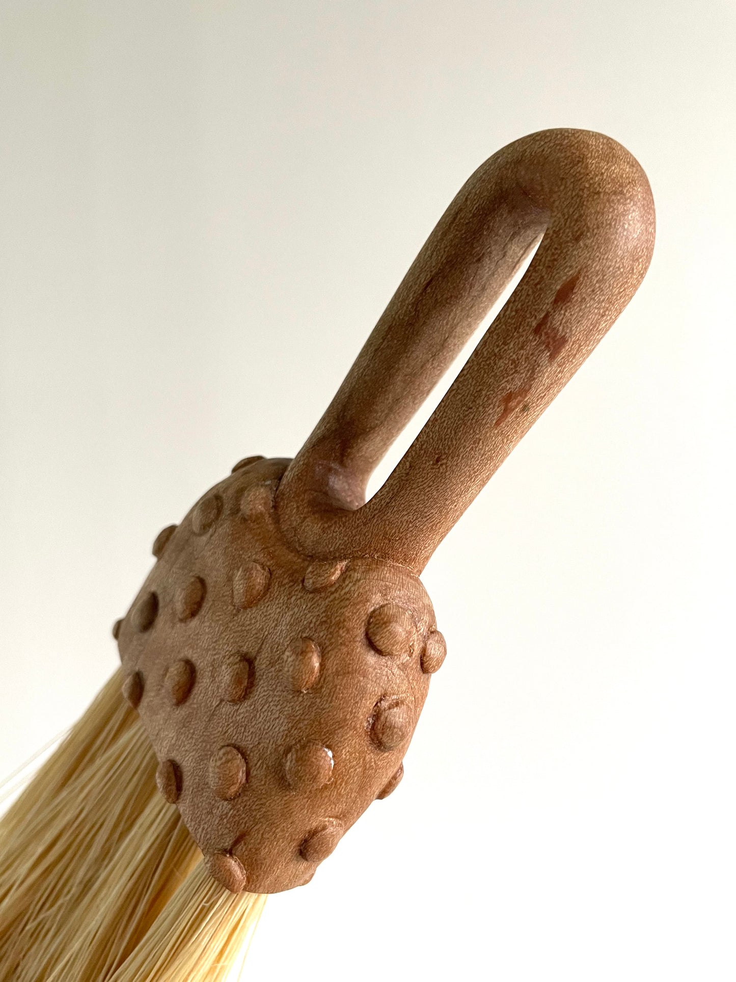 Polka Dot Brush in Flame Maple