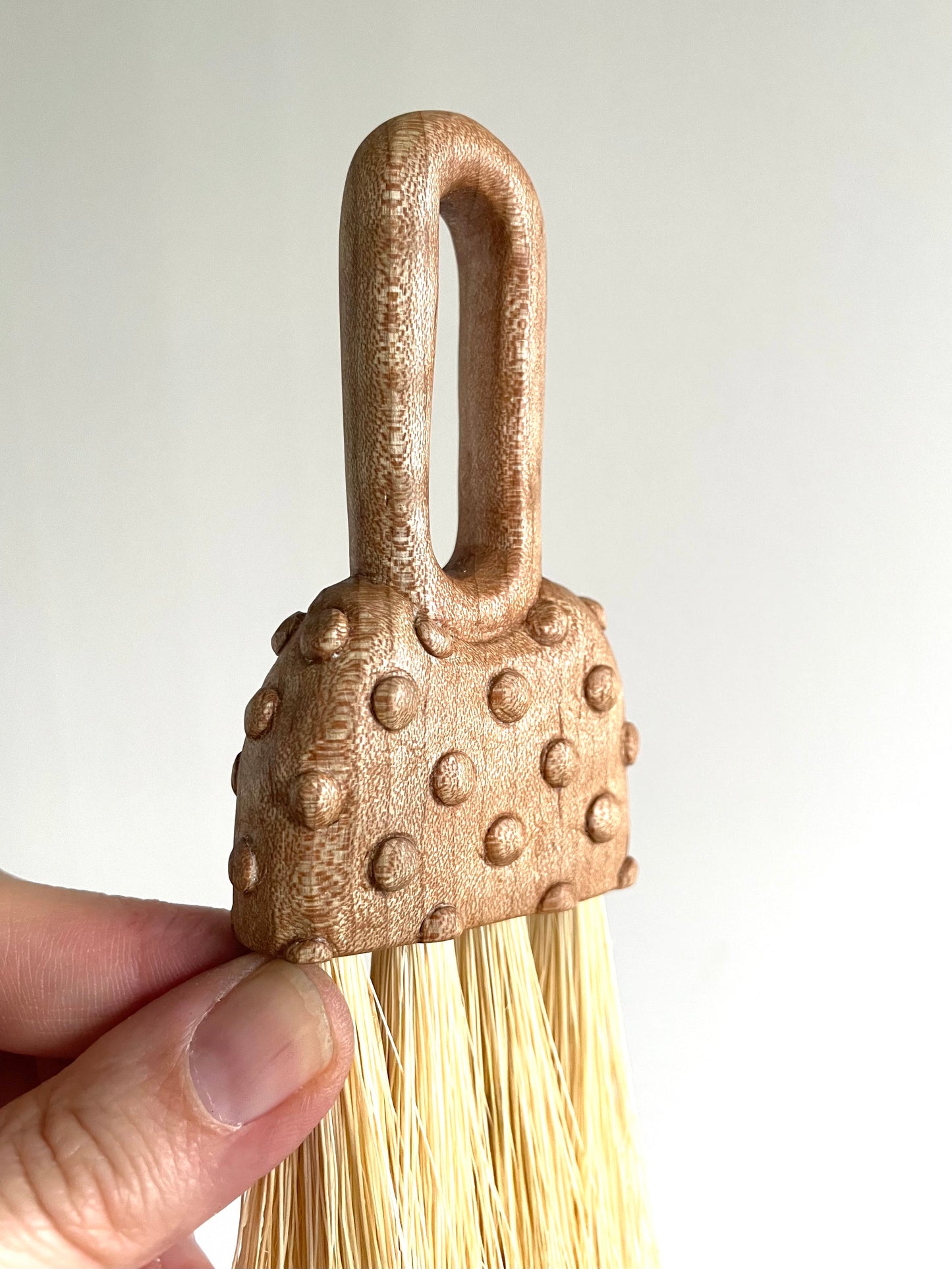 Polka Dot Brush in Flame Maple