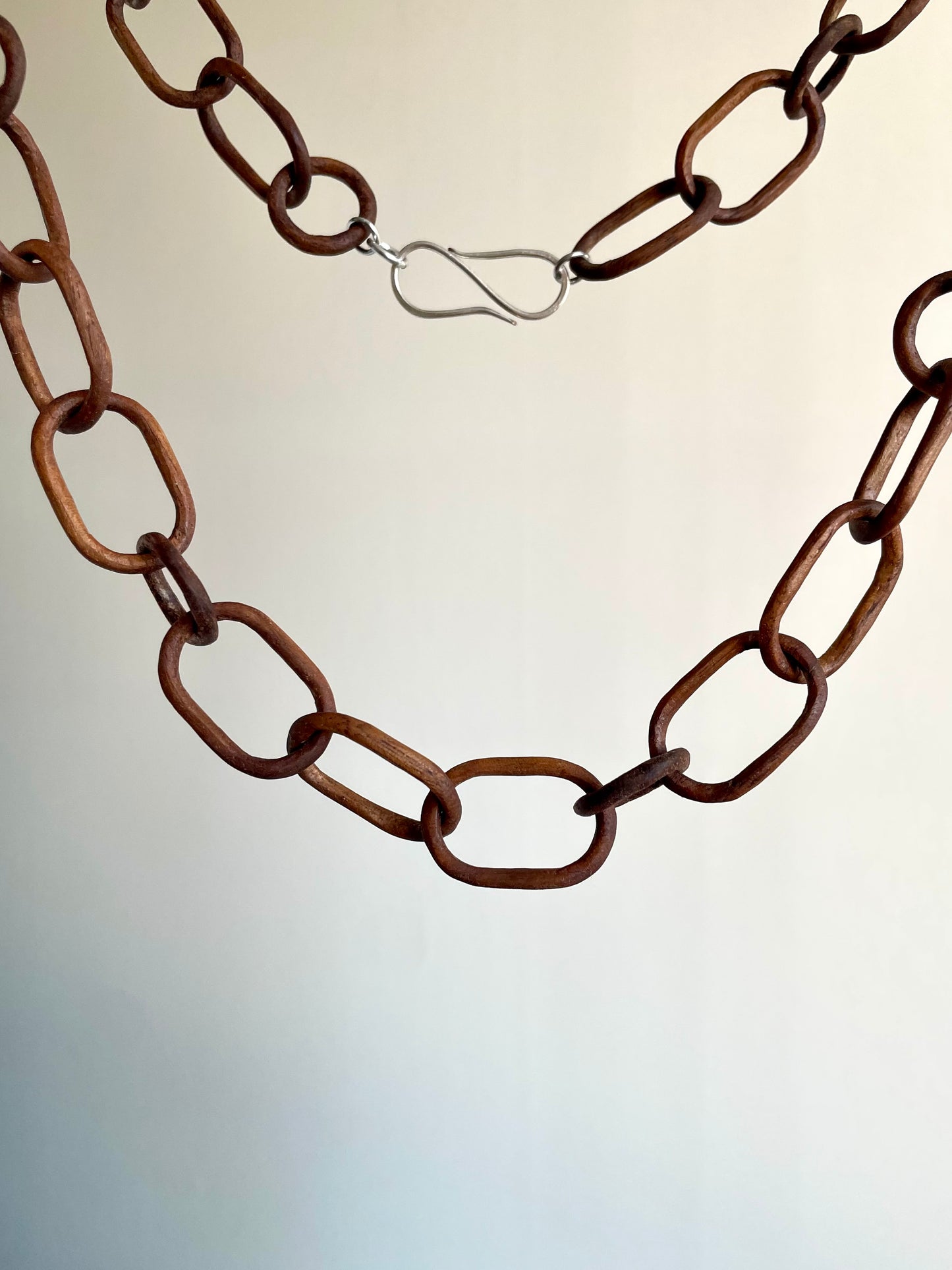 Thirty-Two Link Chain in Walnut