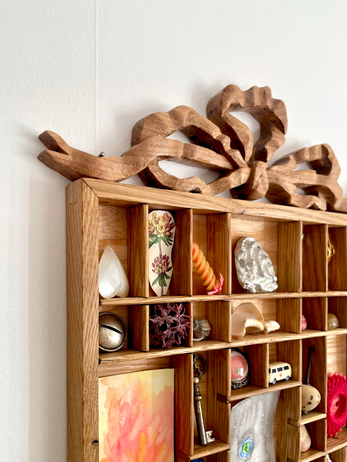 Bow-Top Curiosity Cabinet