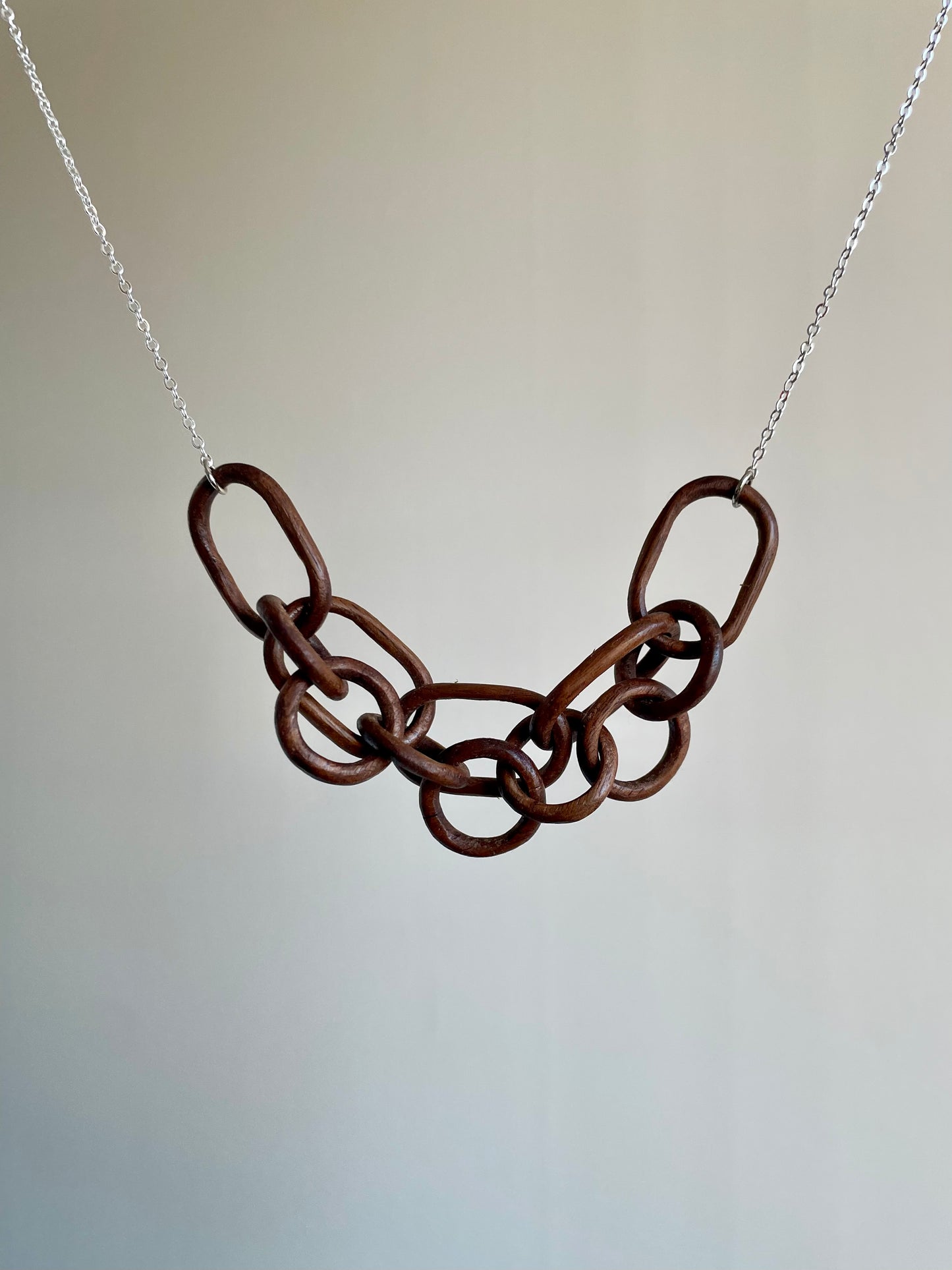 Twelve-Link Chain in Walnut