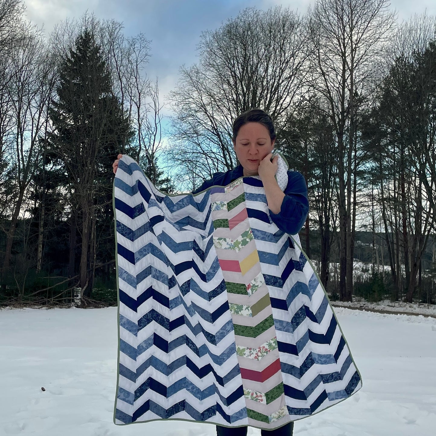 Keep in Touch - Lap Quilt