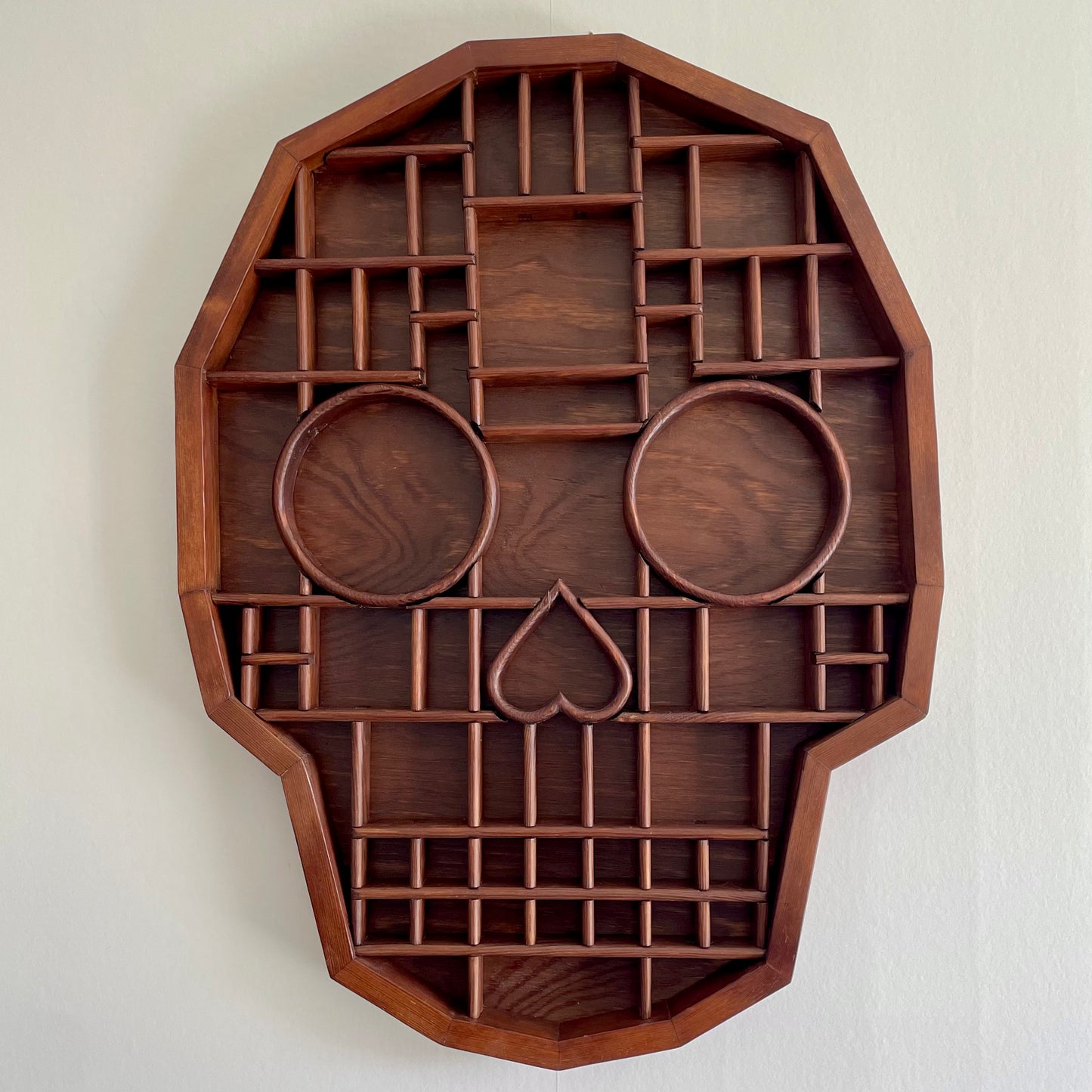 Skull-Shaped Curiosity Cabinet