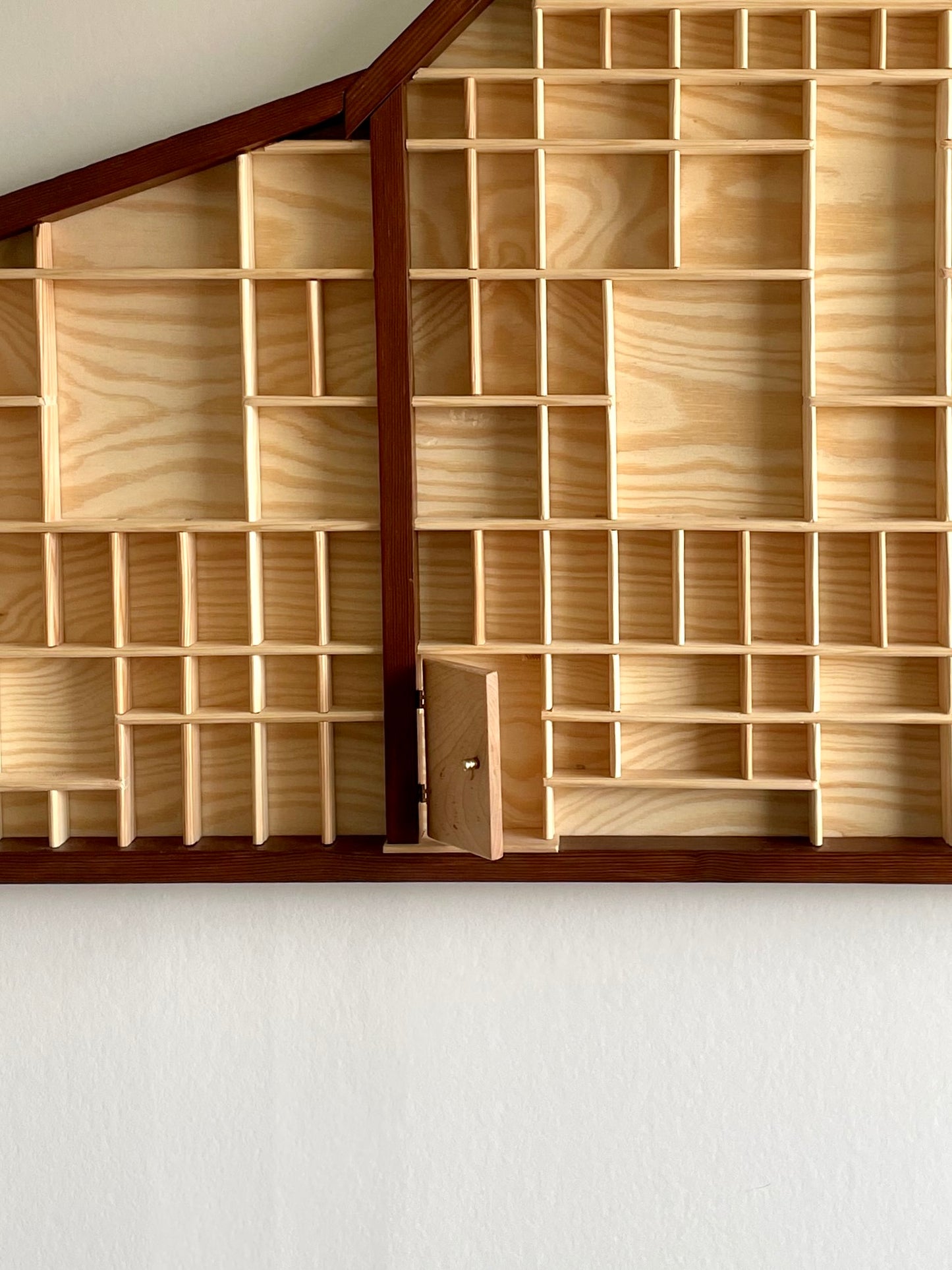House-Shaped Curiosity Cabinet