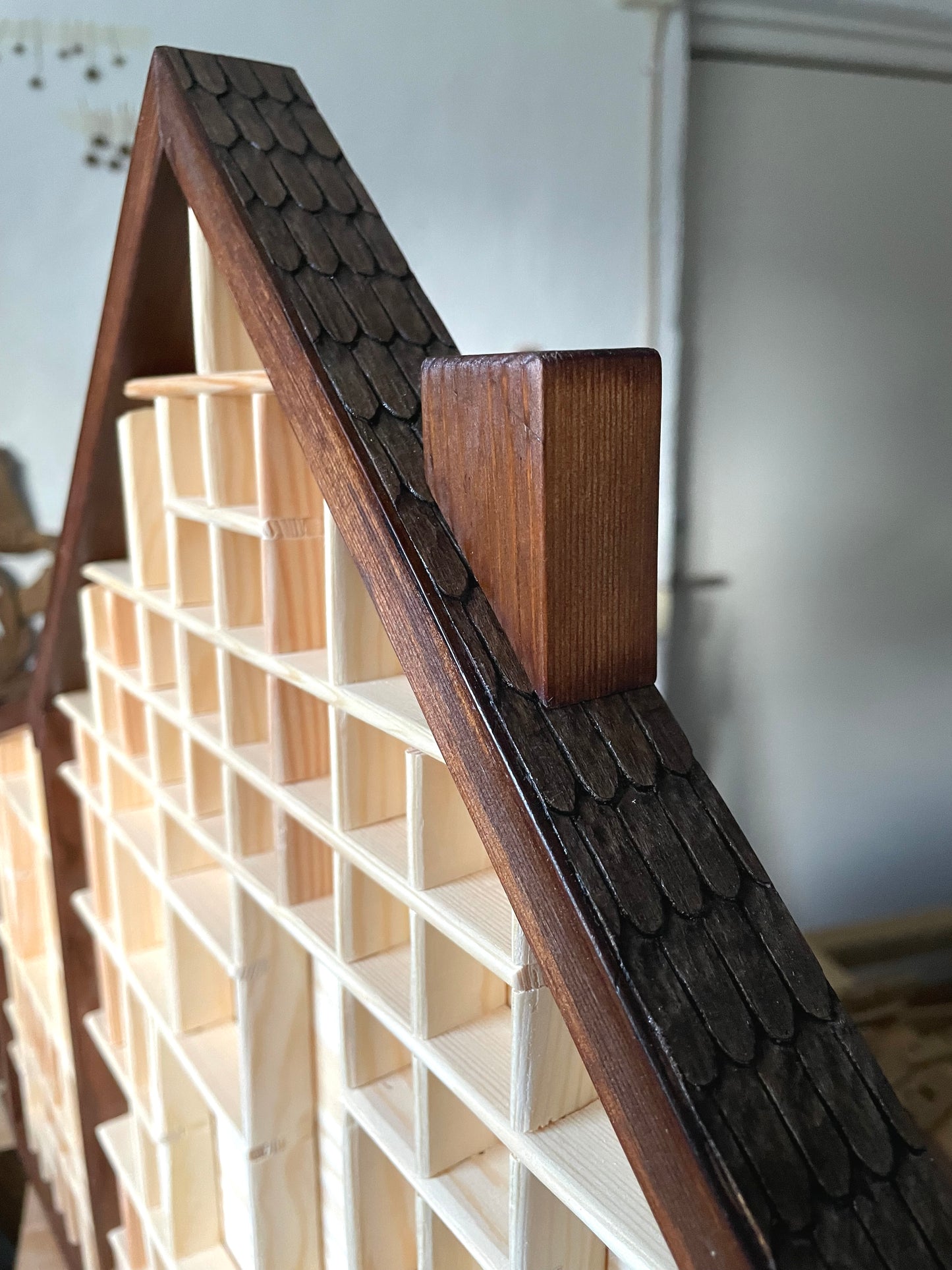 House-Shaped Curiosity Cabinet