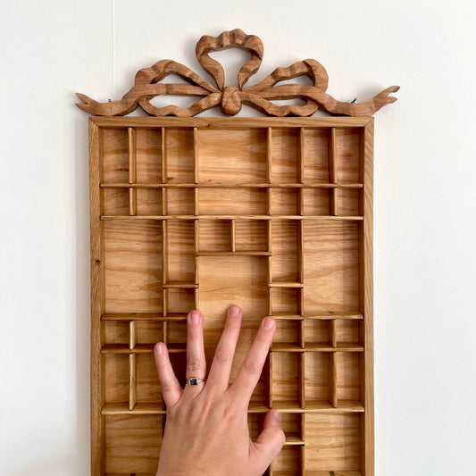 Bow-Top Curiosity Cabinet